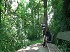 In order to enjoy the flavor of his filthy cock, the wife gives a stranger a blowjob by sucking him off.
